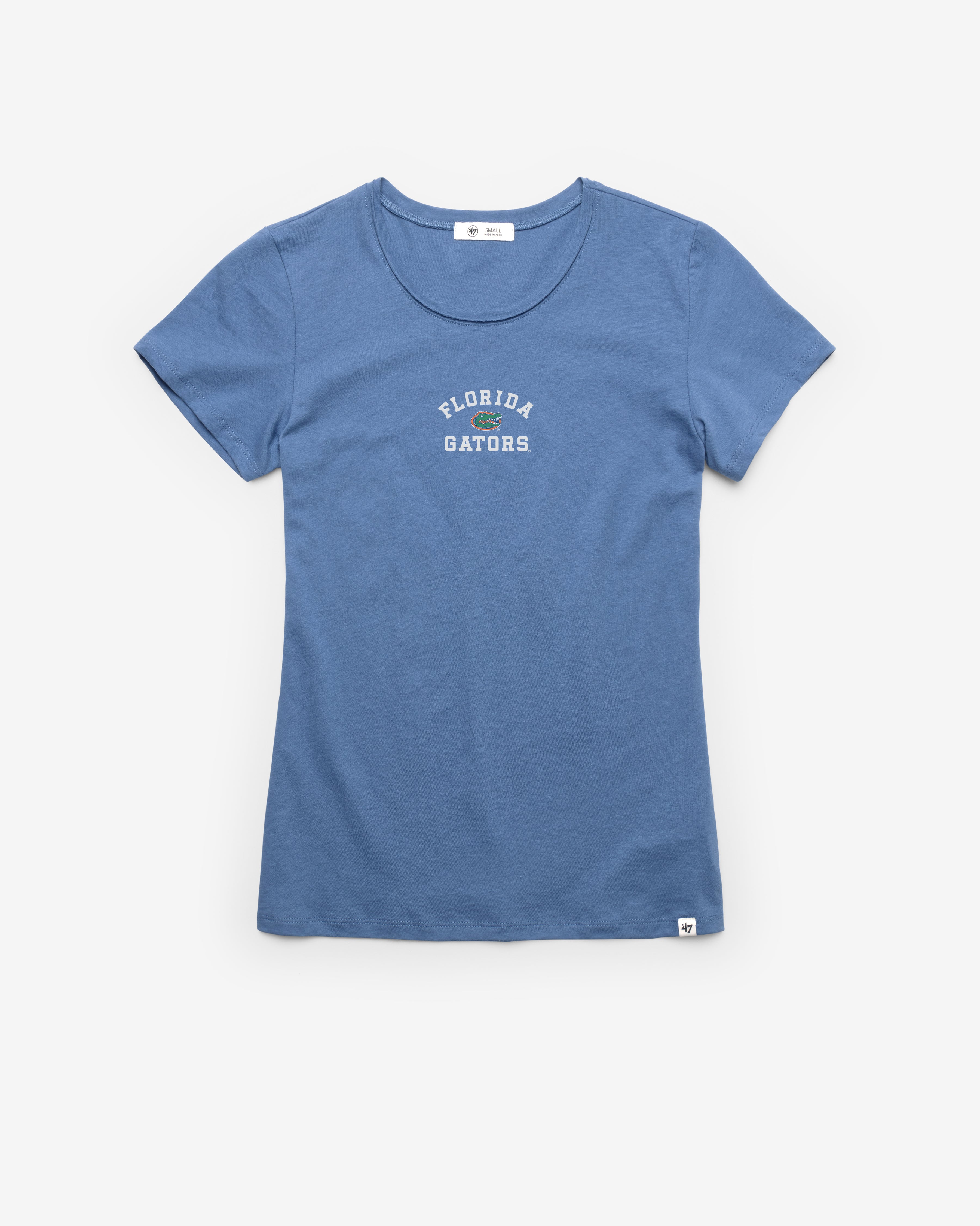 47-brand-florida-gators-frankie-t-shirt-damen-cadet-blue-baumwolle image 1