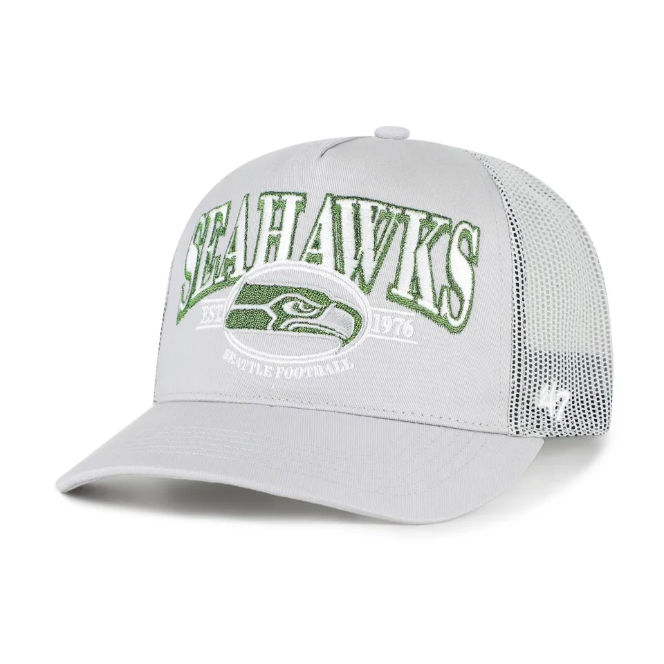 47-brand-hitch-seattle-seahawks-rivalry-deluxia-cap-grau-snapback image 1