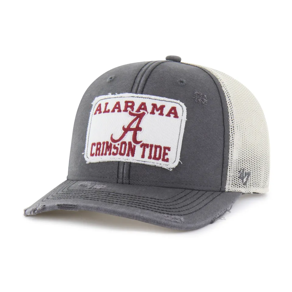 47-egremont-alabama-crimson-tide-trucker-cap-coal image 1
