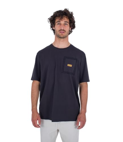 hurley-toledo-pocket-t-shirt-schwarz-m-herren-baumwolle image 8