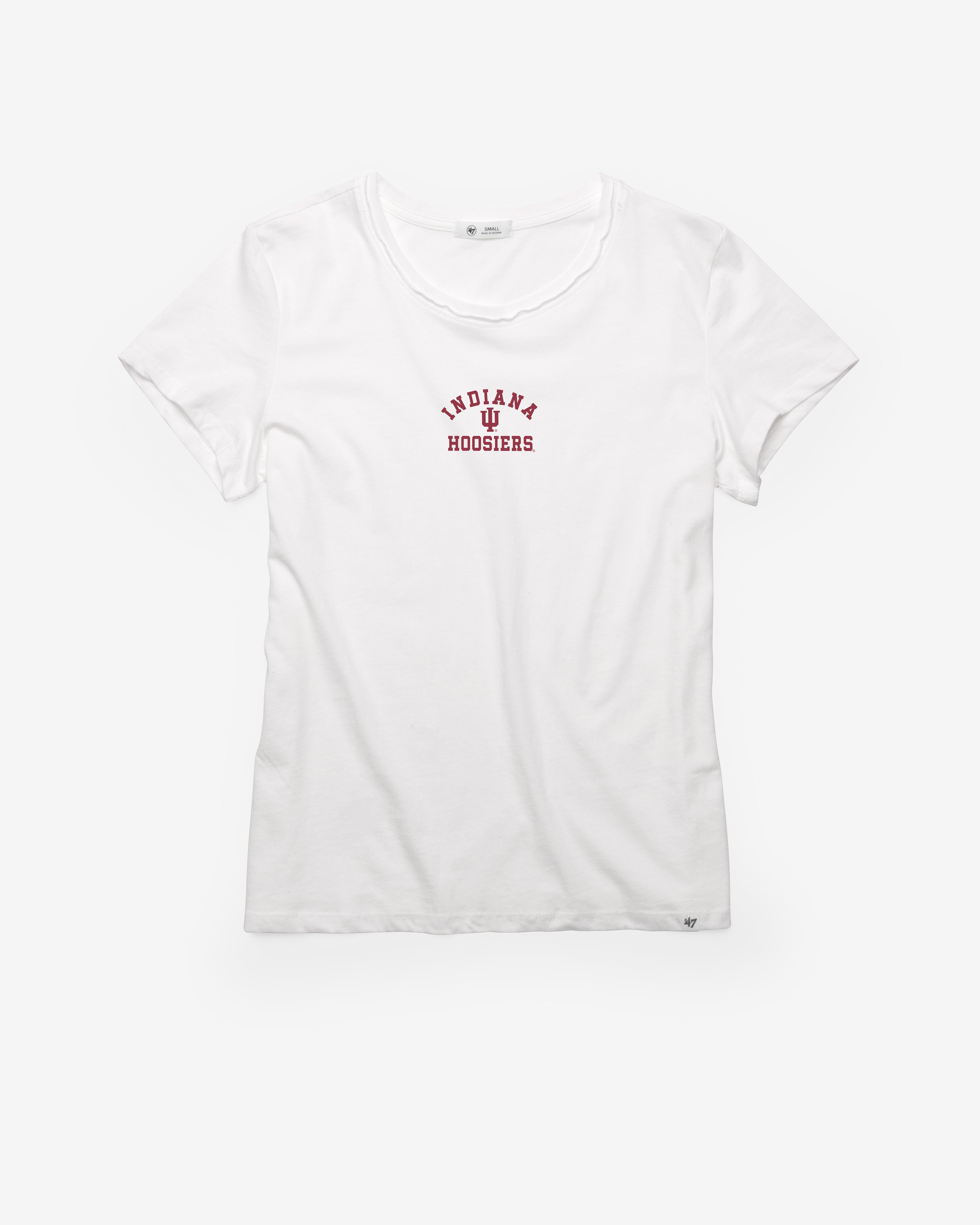 47-foundation-indiana-hoosiers-frankie-t-shirt-white-wash-damen image 1
