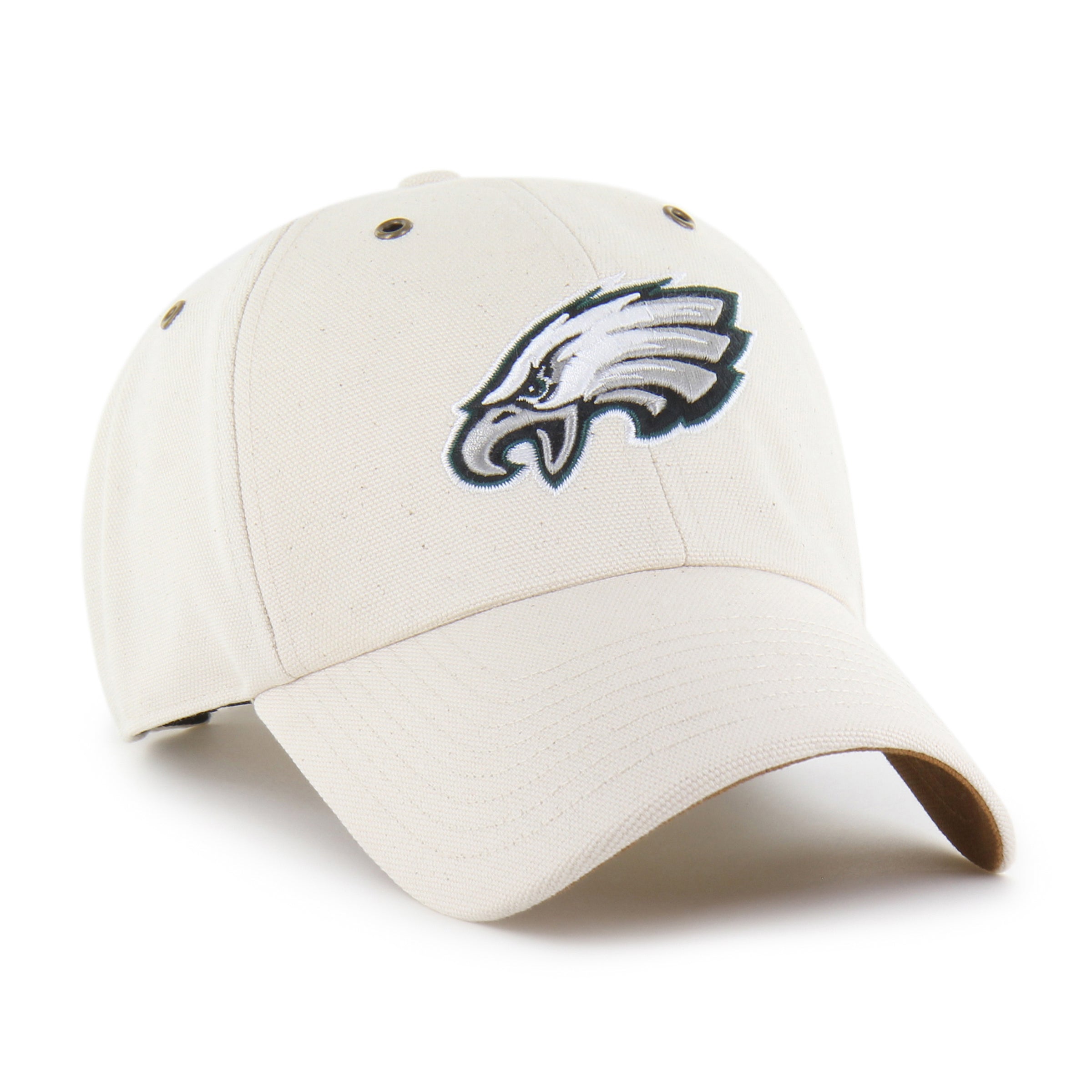 47-brand-clean-up-philadelphia-eagles-carhartt-cap-natural-osf image 4