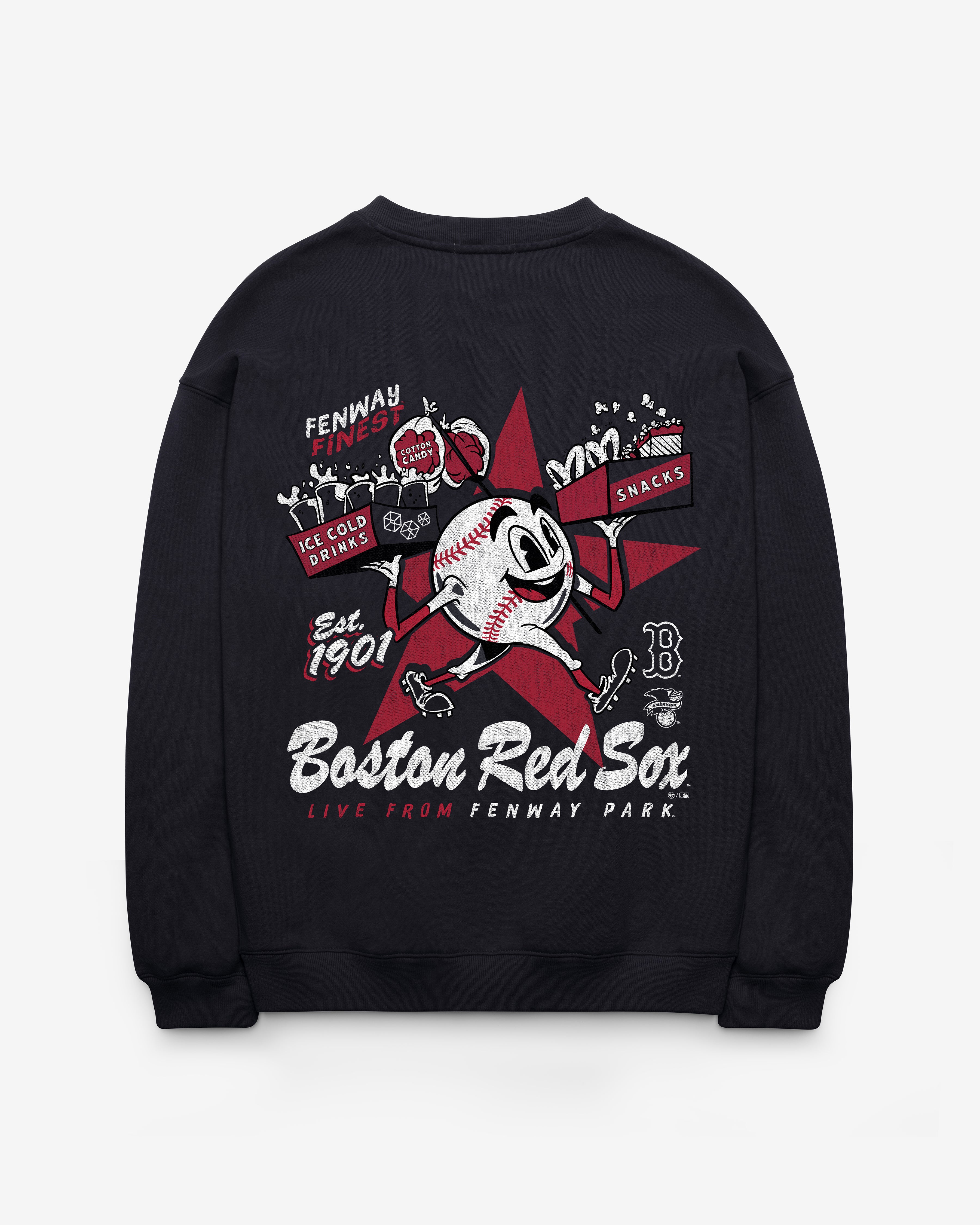 47-headline-fan-fuel-crew-sweatshirt-damen-fall-navy image 3