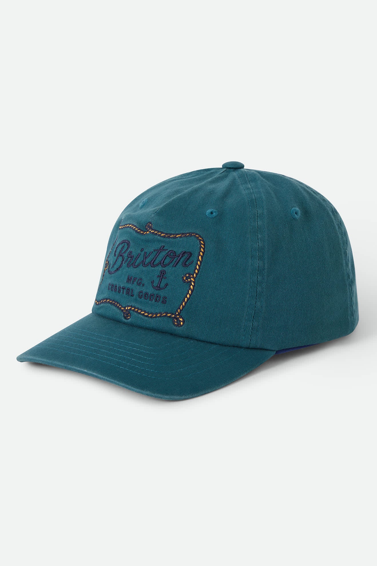 brixton-anchor-alpha-snapback-cap-ocean-breeze-blau image 1