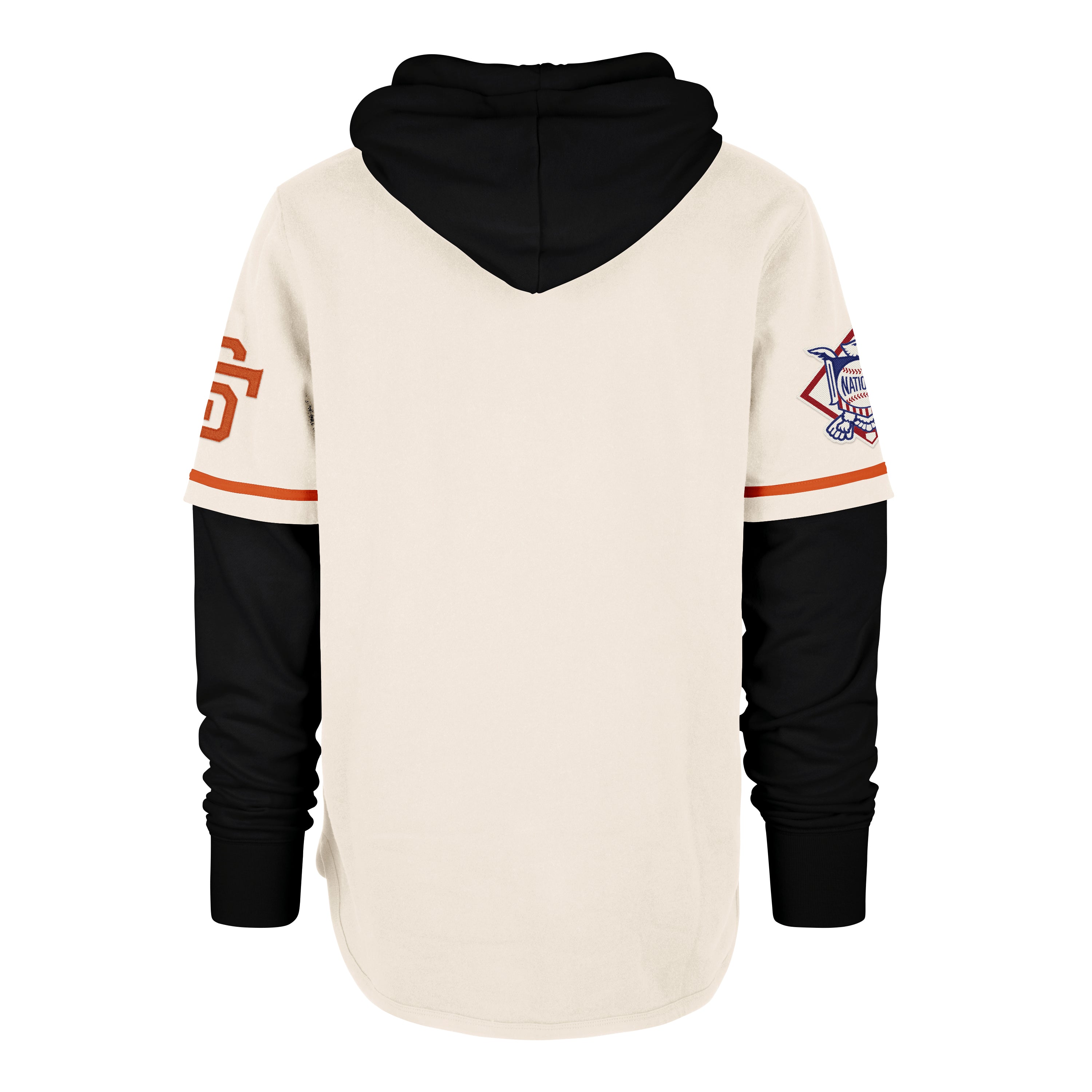 47-brand-san-francisco-giants-trifecta-hoodie-creme image 2