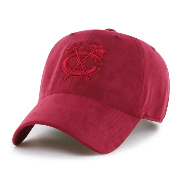47-clean-up-chicago-blackhawks-cap-rot-suede image 1