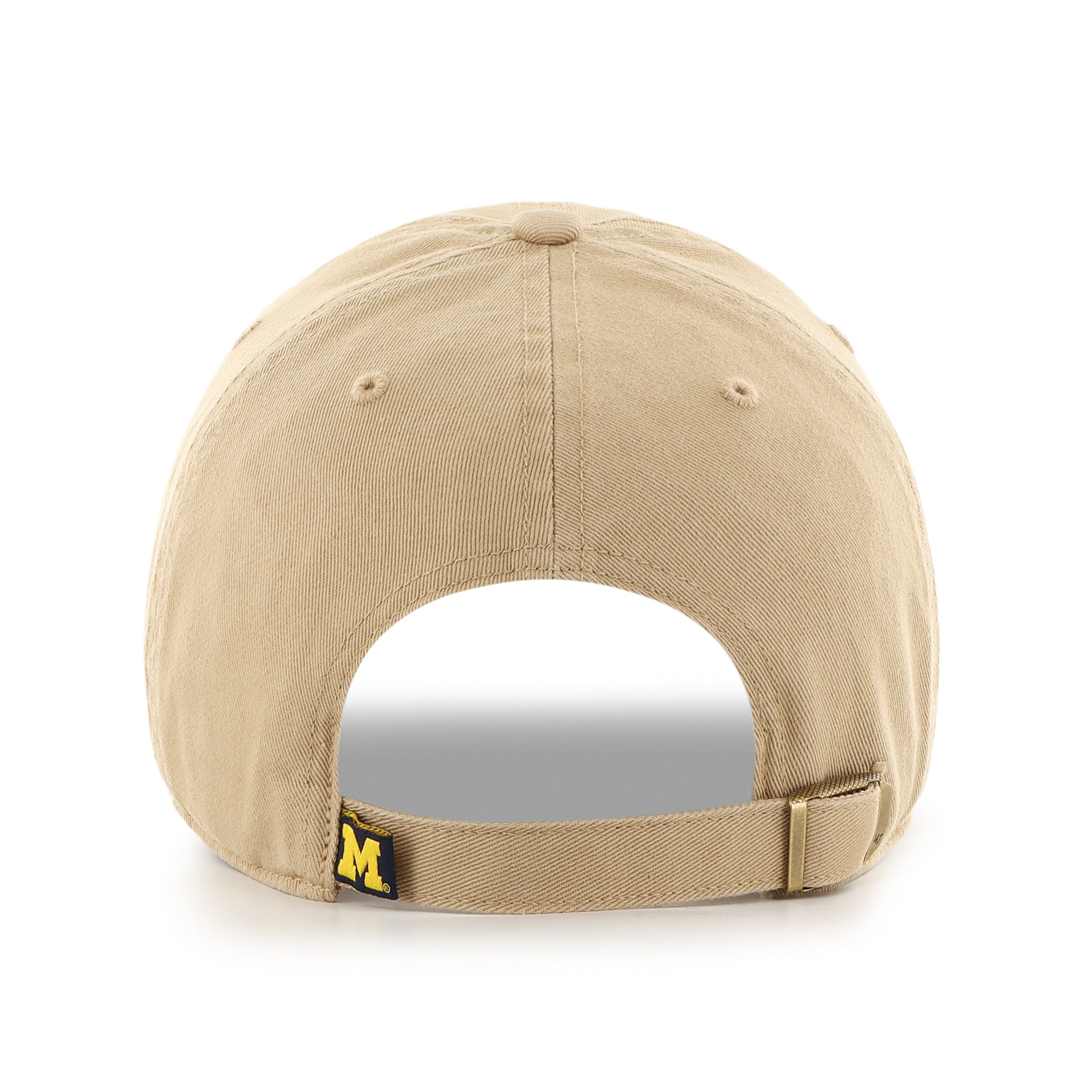 47-brand-47-clean-up-michigan-wolverines-cap-khaki image 2