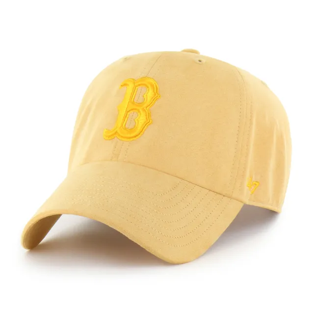 47-clean-up-boston-red-sox-cap-gold-osf-suede image 1
