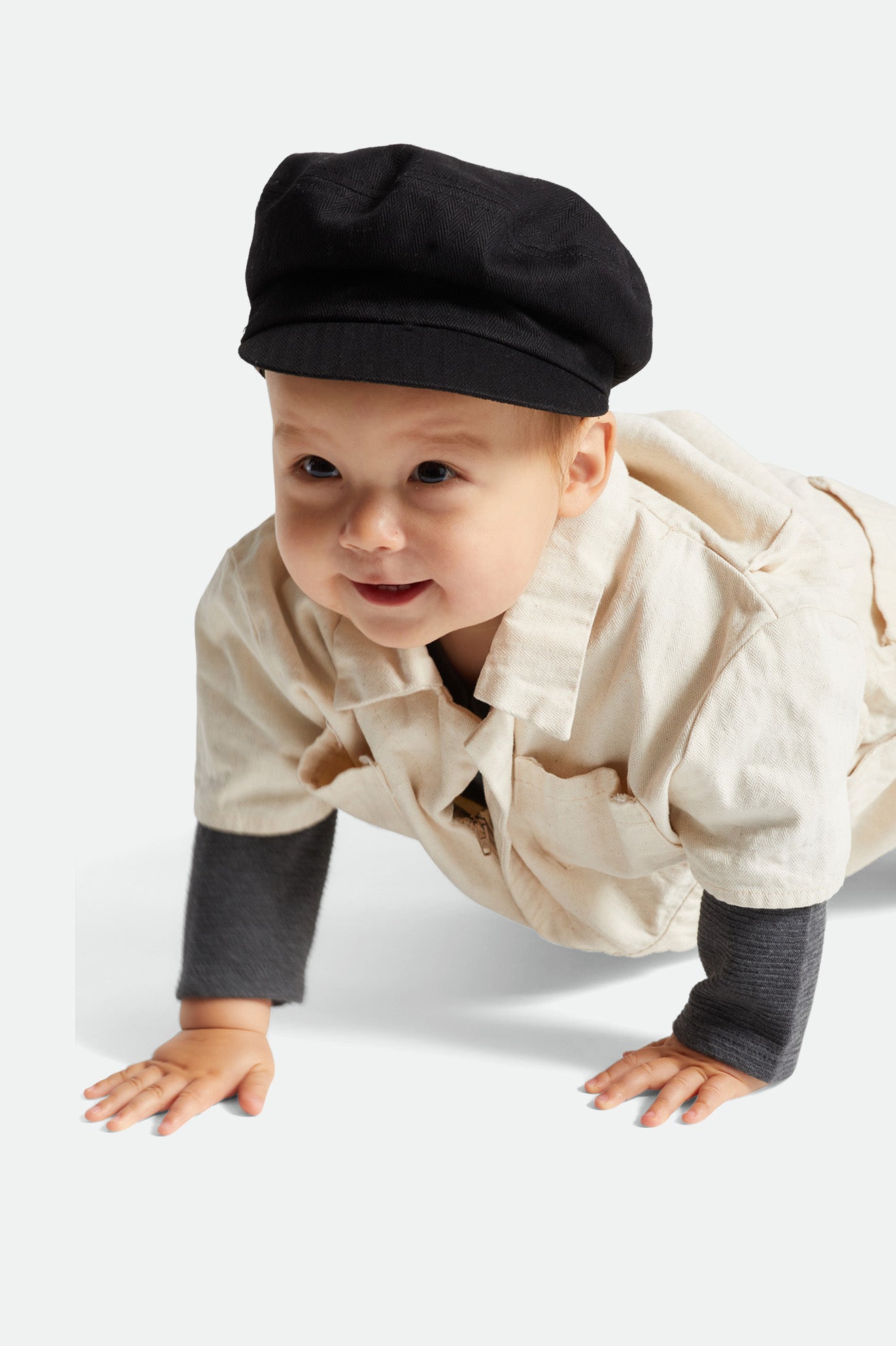 brixton-baby-fiddler-cap-black-fisherman image 2