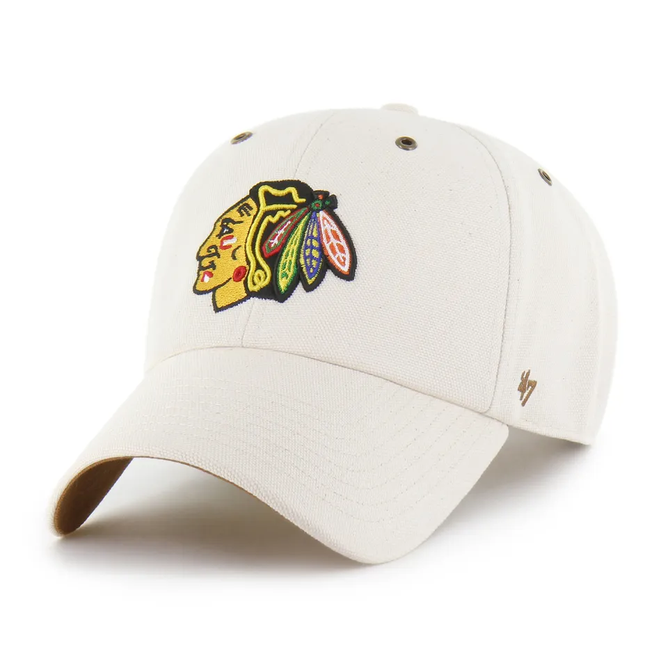 47-clean-up-carhartt-chicago-blackhawks-cap-natural image 1