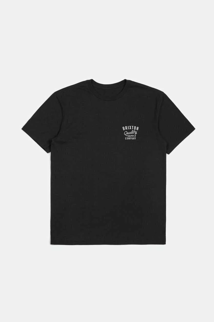 brixton-hubal-tailored-t-shirt-schwarz-herren image 1