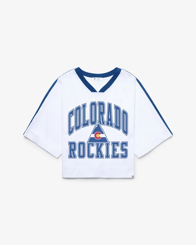 47-brand-long-sleeve-colorado-rockies-raglan-wei-damen image 1