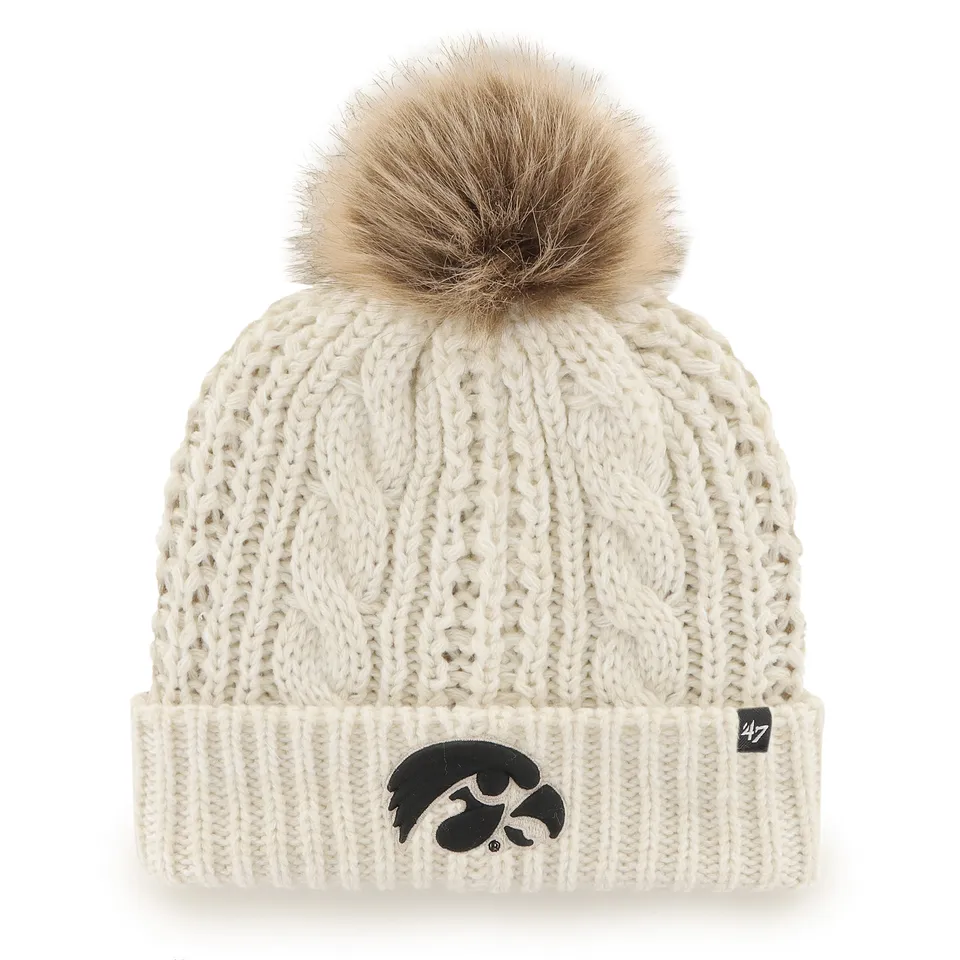 47-brand-iowa-meeko-damen-beanie-wei-mit-bommel image 1