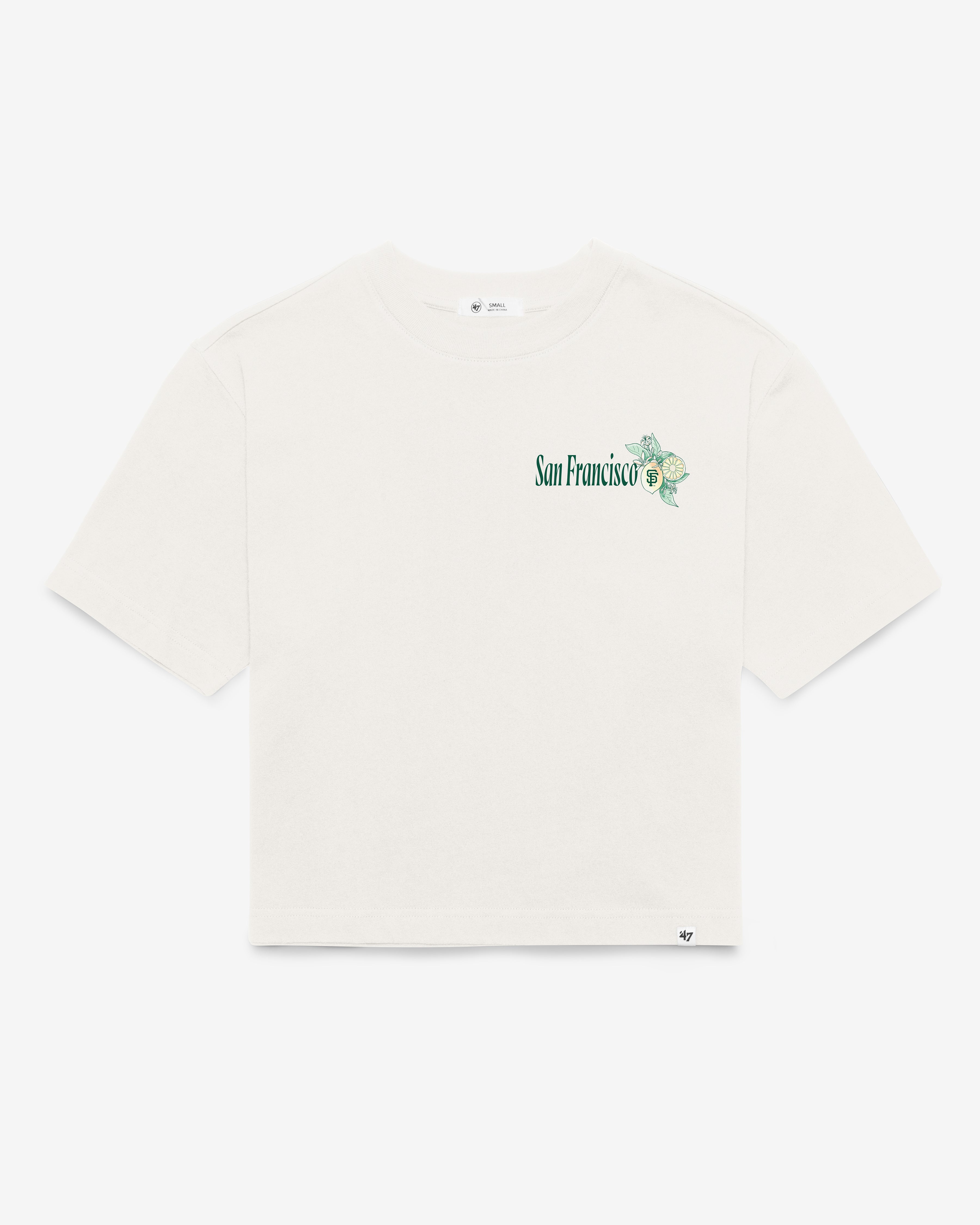 47-brand-reed-city-giants-t-shirt-sandstone-damen-cropped image 2