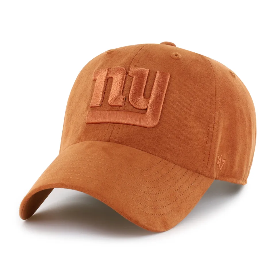 47-brand-47-clean-up-new-york-giants-ballpark-suede-cap-burnt-orange image 1