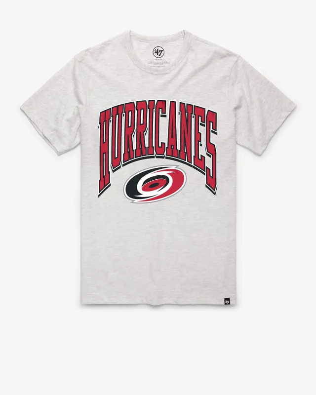 47-brand-franklin-carolina-hurricanes-t-shirt-relay-grey image 1