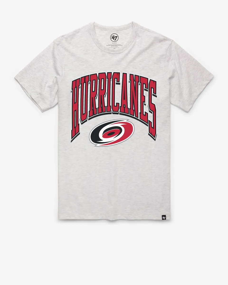 47-brand-franklin-carolina-hurricanes-t-shirt-relay-grey image 1