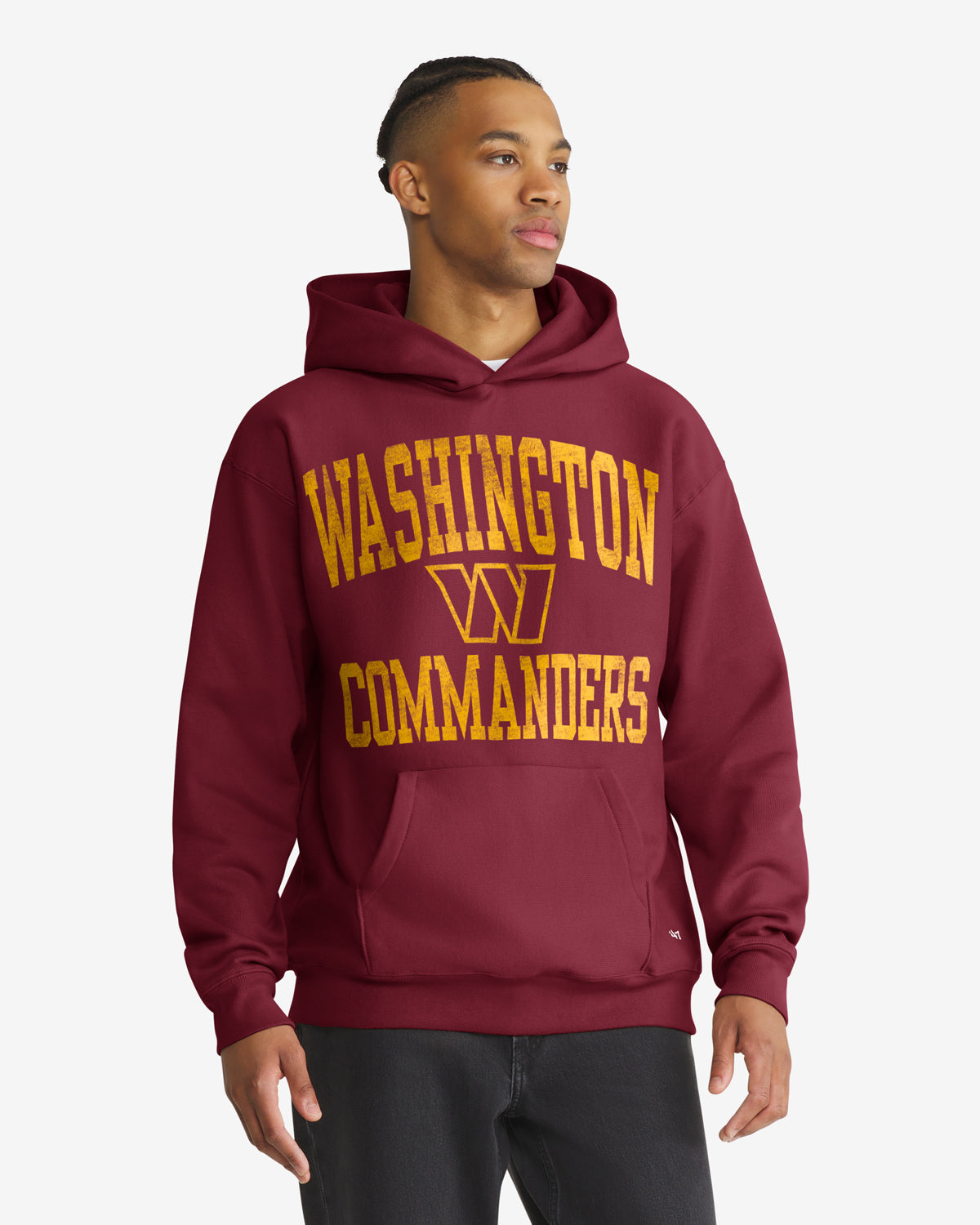 47-brand-washington-commanders-foundation-hoodie-cardinal image 1