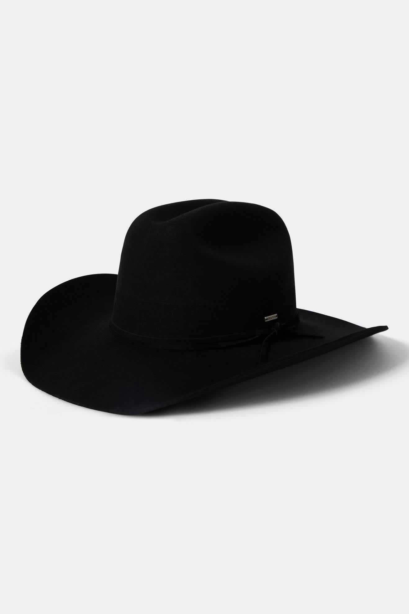 brixton-laredo-wthr-guard-cowboyhut-black-wollfilz image 1