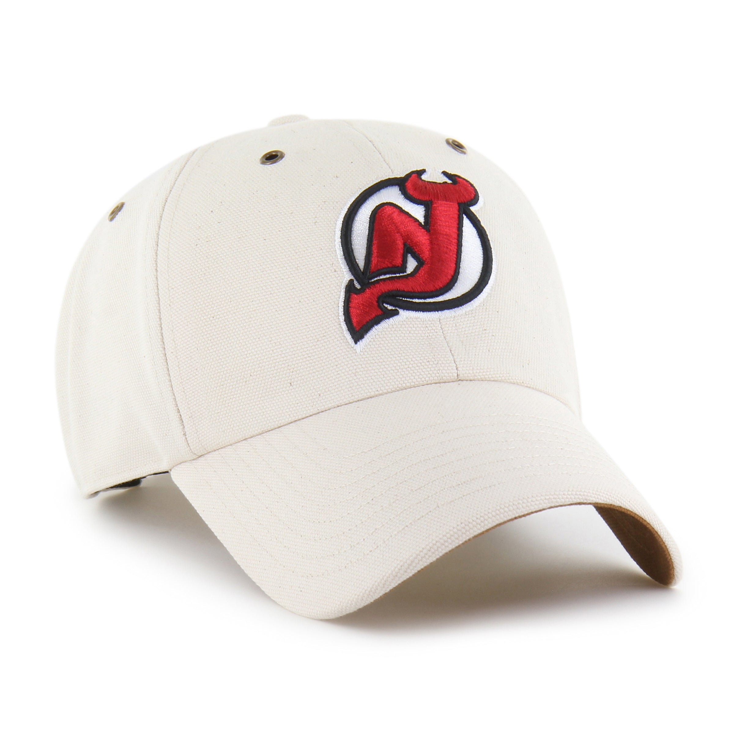 47-brand-carhartt-clean-up-new-jersey-devils-cap-natural-osf image 4