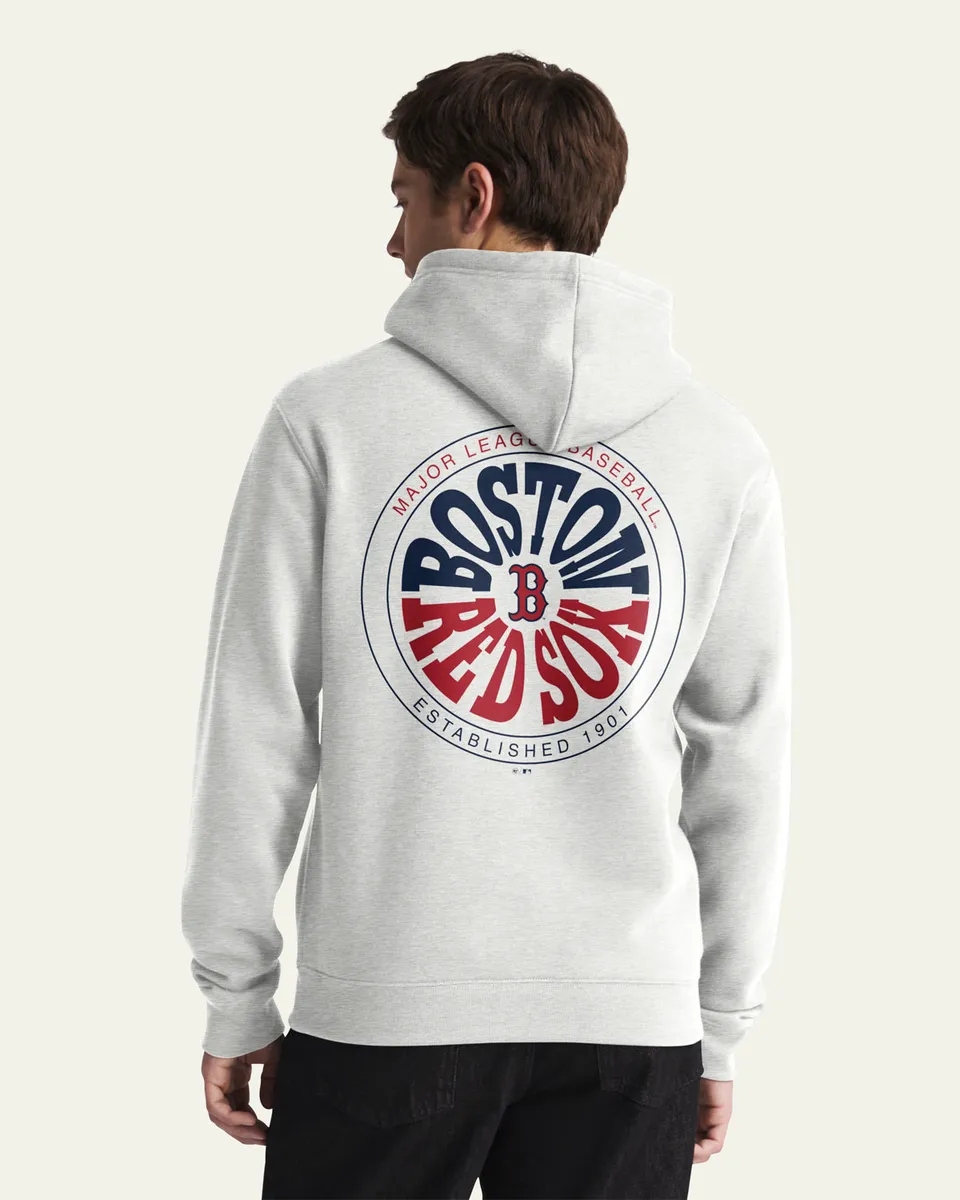 47-boston-red-sox-warpstyle-hoodie-grau-everyday-hood image 1