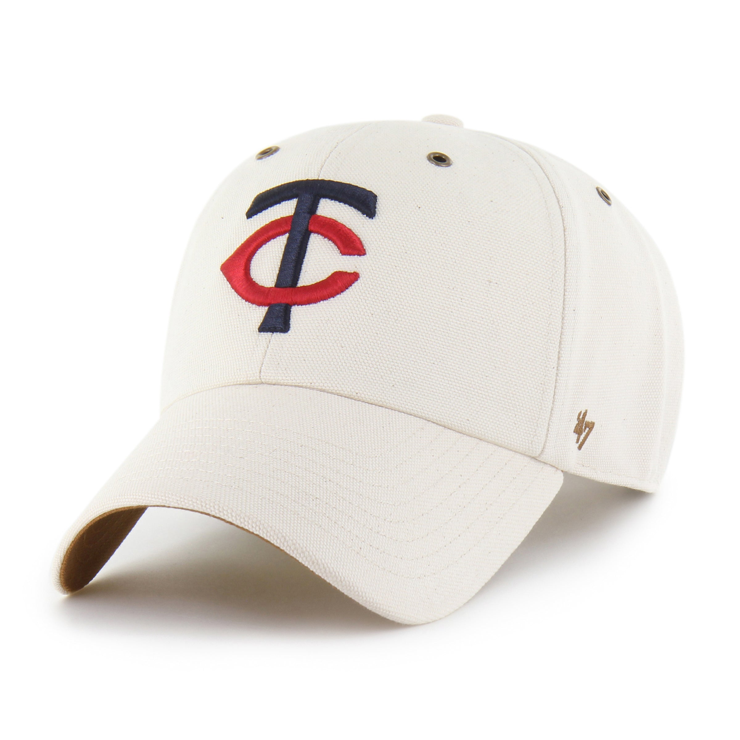 47-clean-up-minnesota-twins-carhartt-undyed-cap-natural image 1