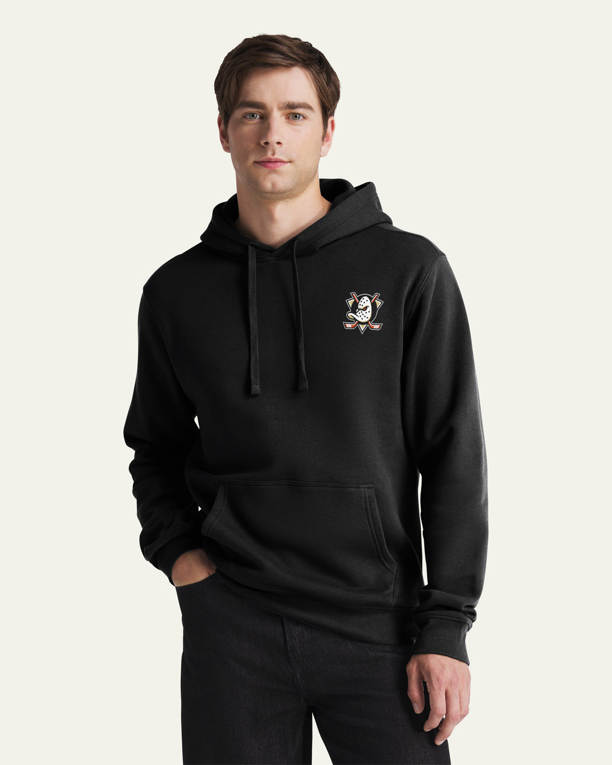 47-headline-crew-anaheim-ducks-game-mark-backer-hoodie-herren-schwarz image 2