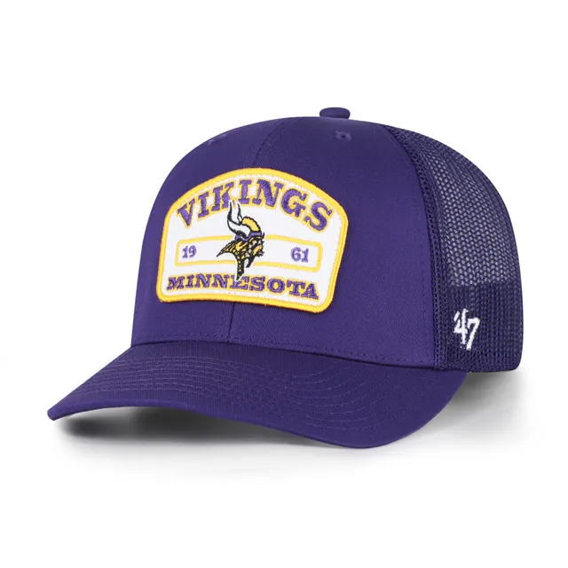 47-trucker-minnesota-vikings-cap-lila-snapback image 1