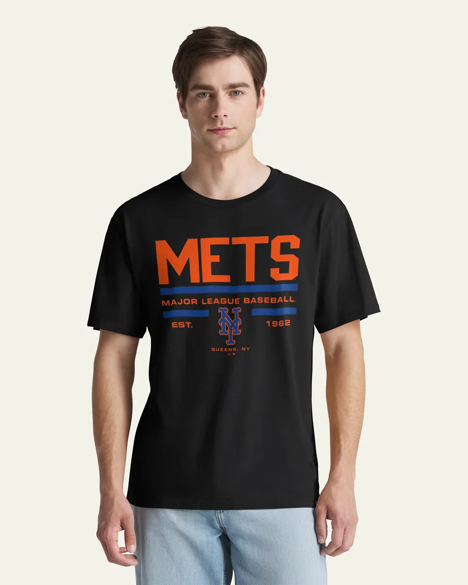 47-brand-47-foundation-tee-everyday-t-shirt-mets-schwarz image 1