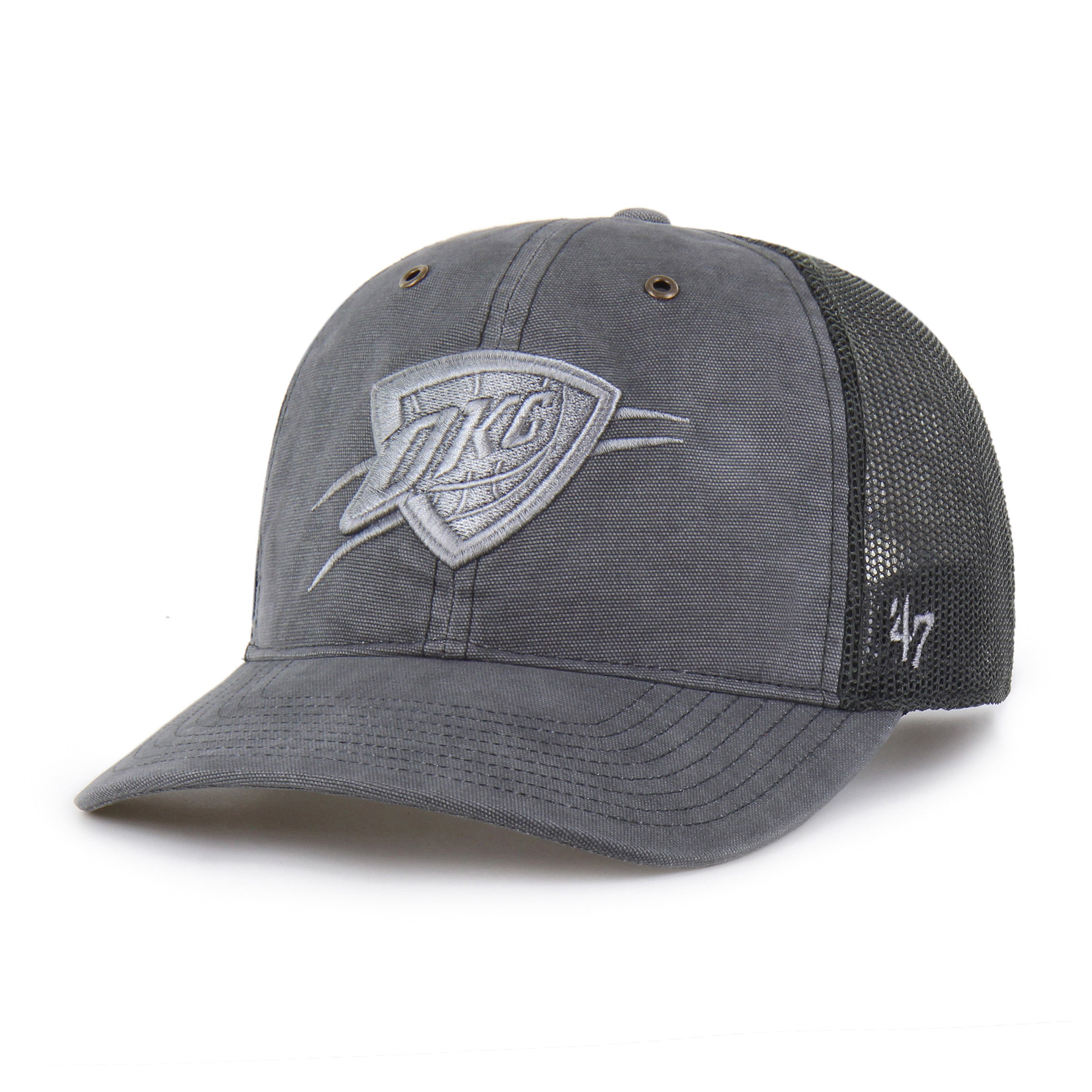 47-brand-47-trucker-oklahoma-city-thunder-cap-schwarz-mesh image 4