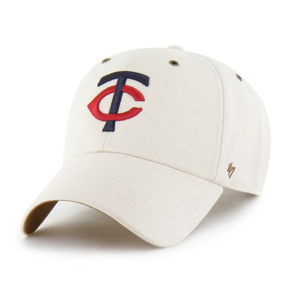 47-clean-up-minnesota-twins-carhartt-undyed-cap-natural image 1