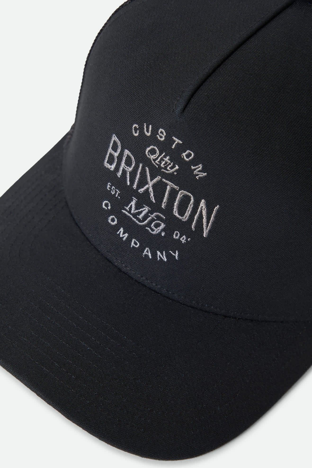 brixton-fremont-netplus-trucker-cap-black-black-mesh image 3