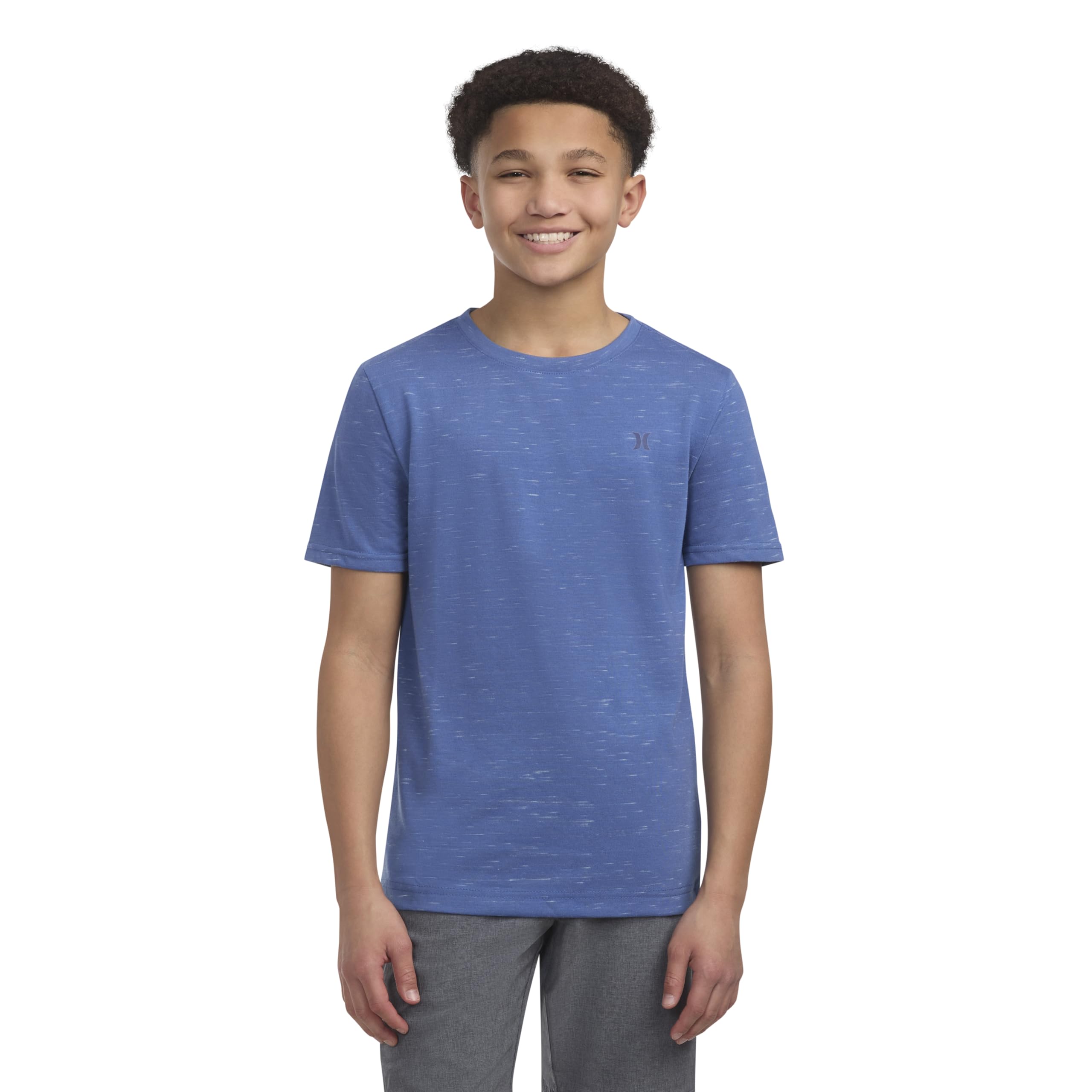 hurley-88240-jungen-t-shirt-cloud-slub-blau image 3