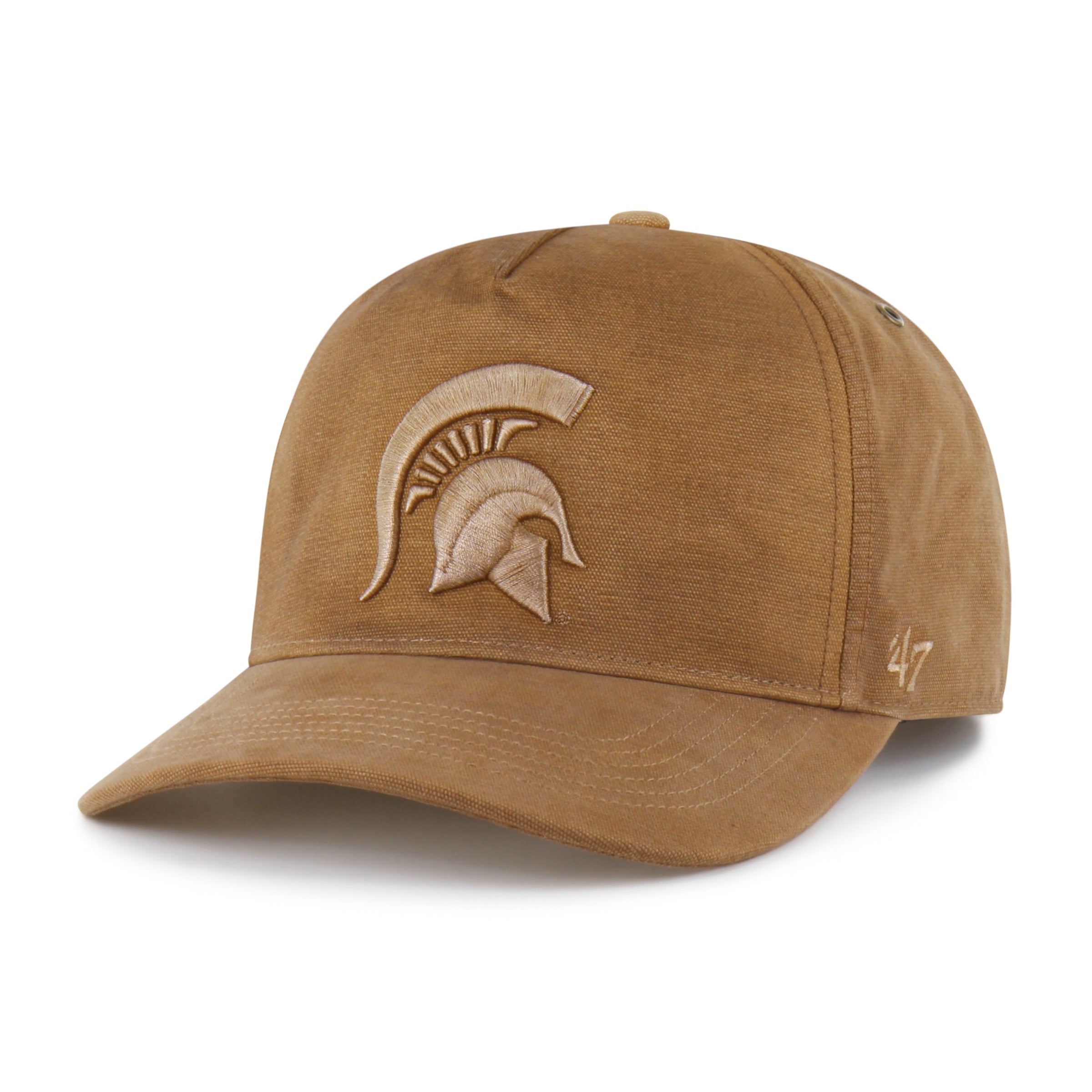 47-brand-47-hitch-michigan-state-cap-carhartt-brown-snapback image 4