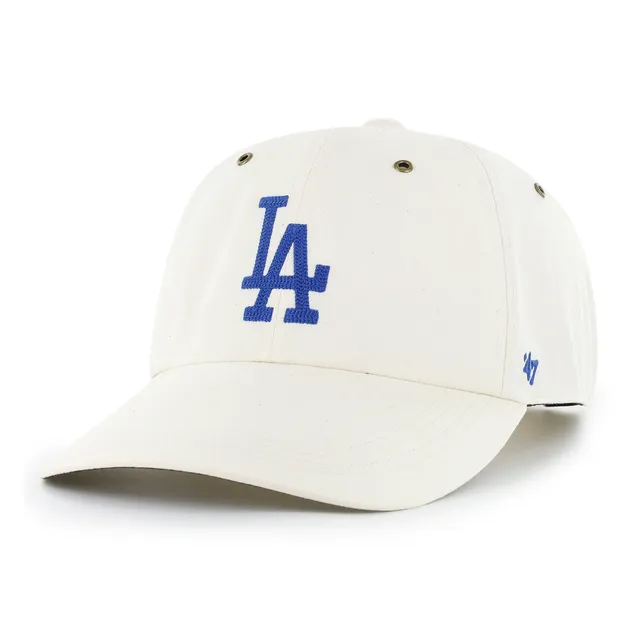 47-clean-up-dodgers-long-visor-natural-leinen image 1