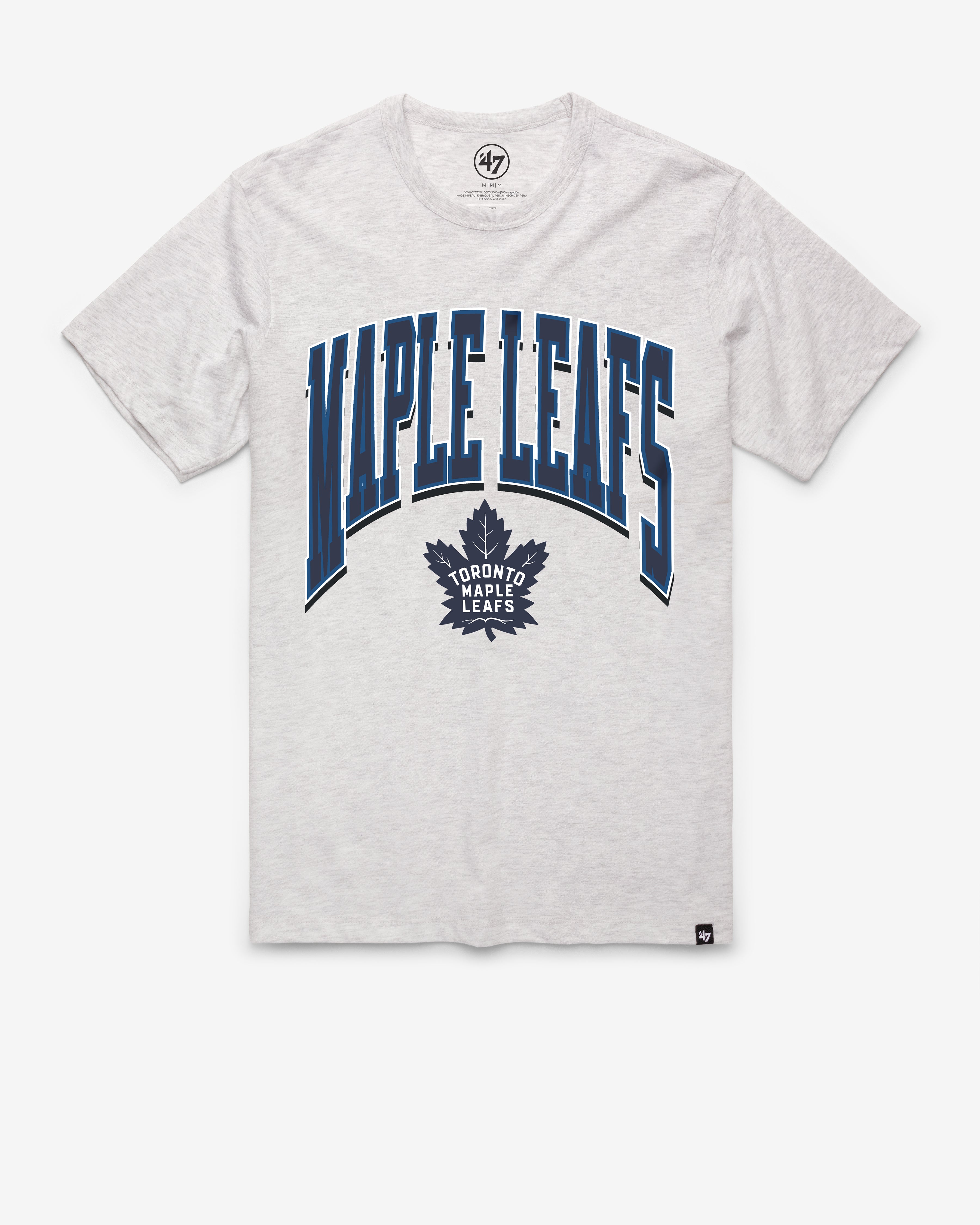 47-brand-franklin-toronto-maple-leafs-t-shirt-relay-grey image 1