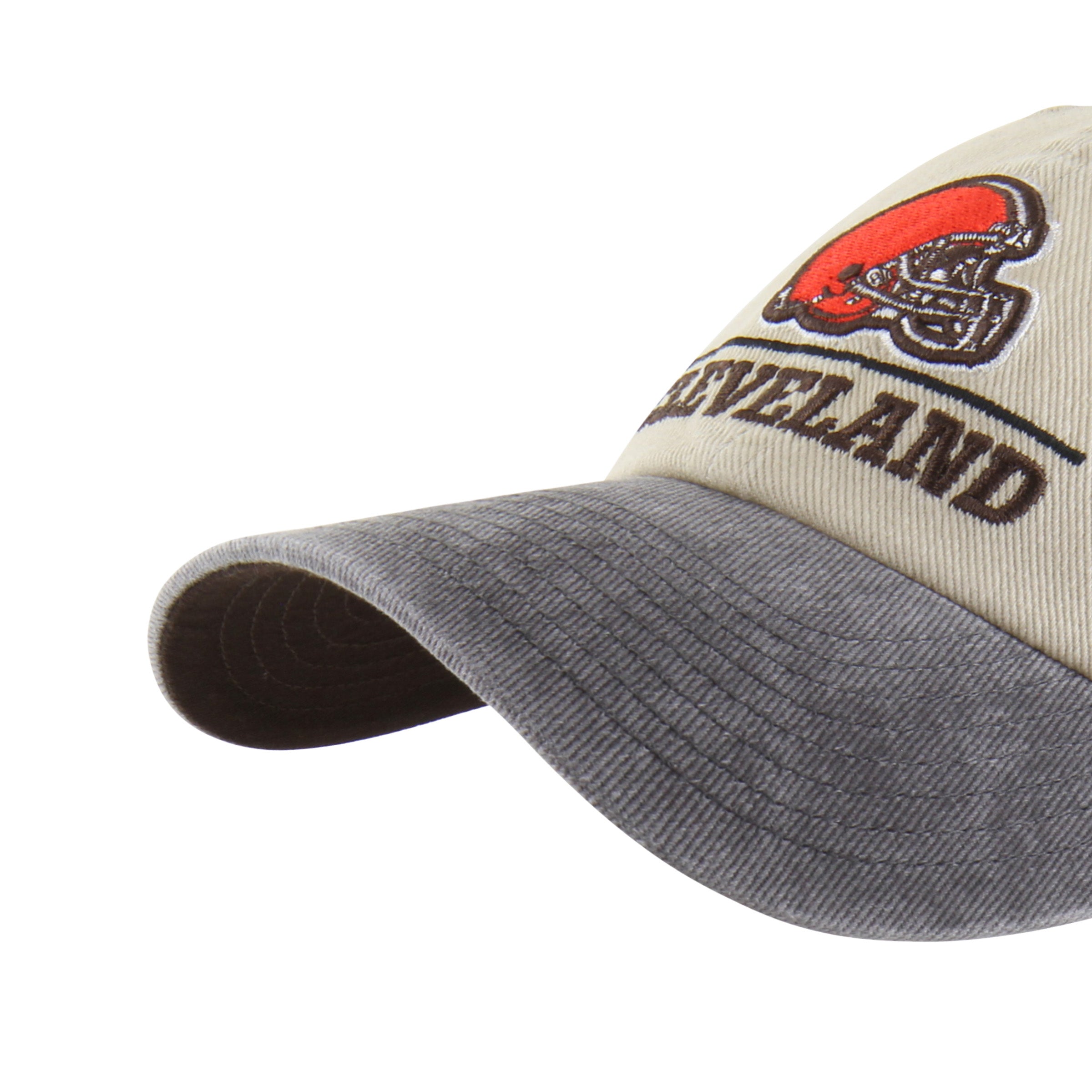 47-brand-cleveland-browns-logo-line-clean-up-cap-mojave image 4