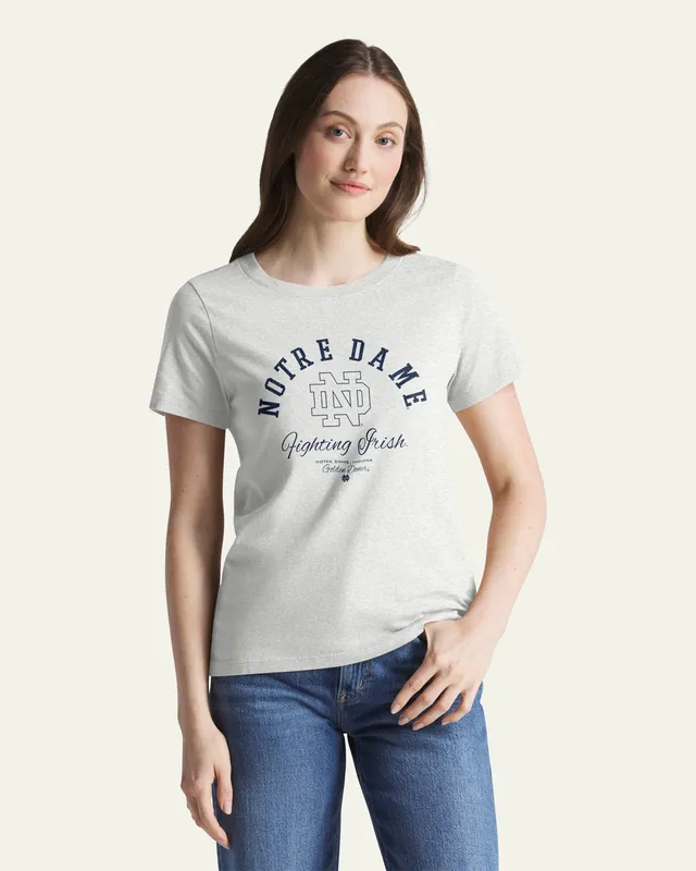 47-brand-47-foundation-notre-dame-t-shirt-grau-damen image 1