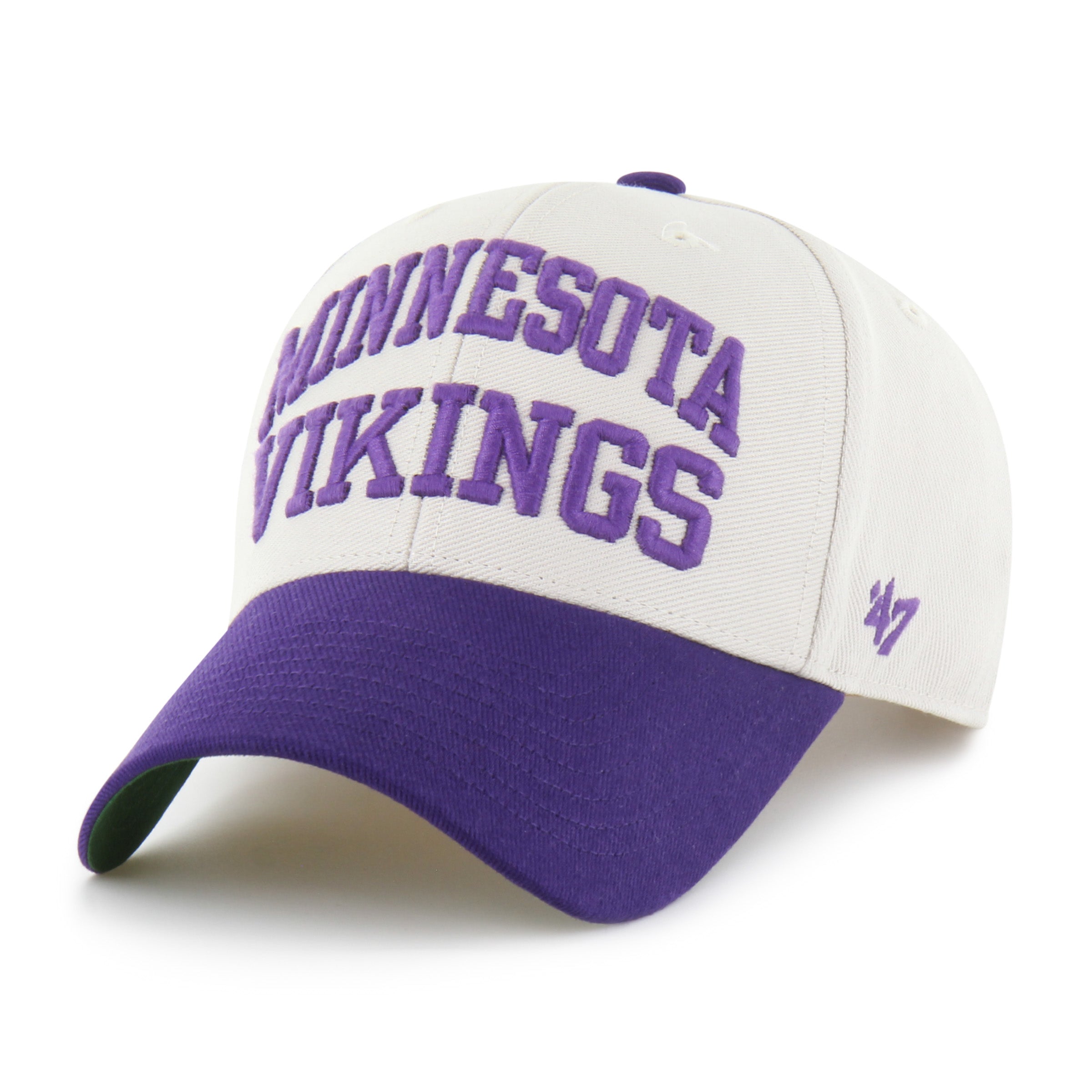 47-brand-mvp-minnesota-vikings-broke-line-cap-bone image 1