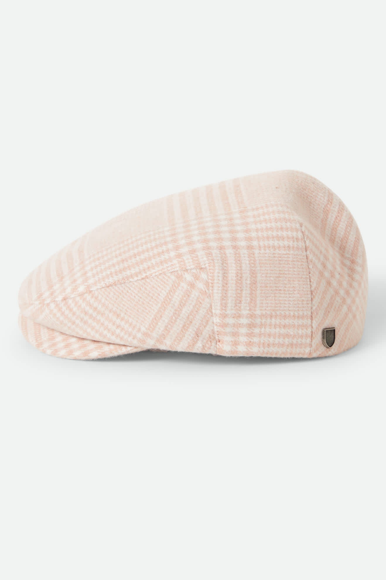 brixton-hooligan-flat-cap-soft-pink-houndstooth-stroh image 8