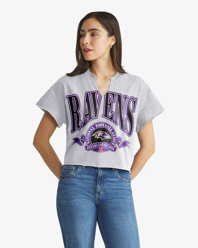 47-brand-headline-crew-baltimore-ravens-banners-out-t-shirt-grau image 1