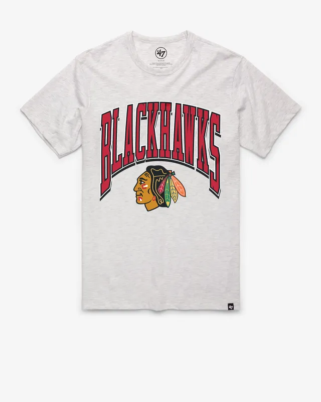 47-franklin-chicago-blackhawks-t-shirt-relay-grey-herren image 1