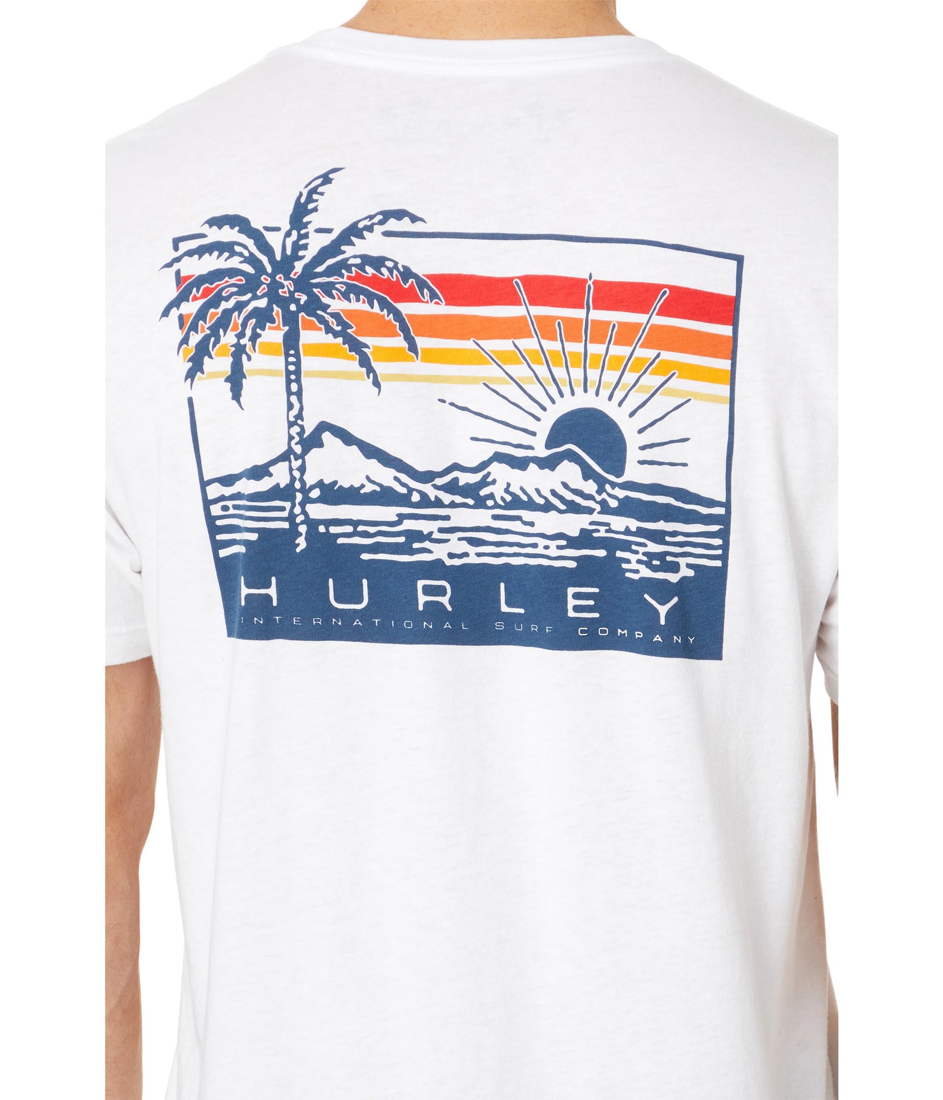 hurley-everyday-throwback-t-shirt-schwarz-herren image 3