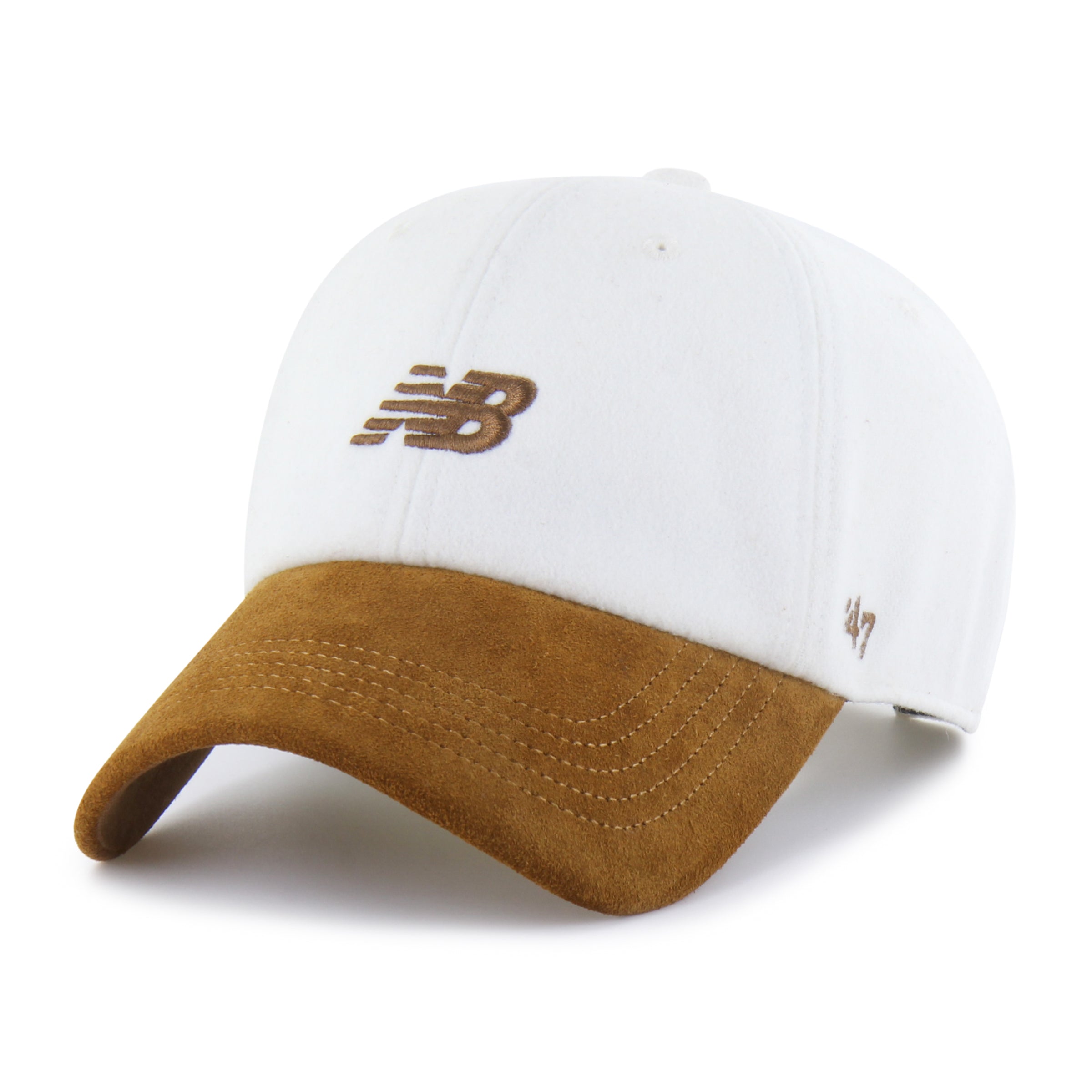 47-clean-up-new-balance-wool-suede-cap-angora-strapback image 1