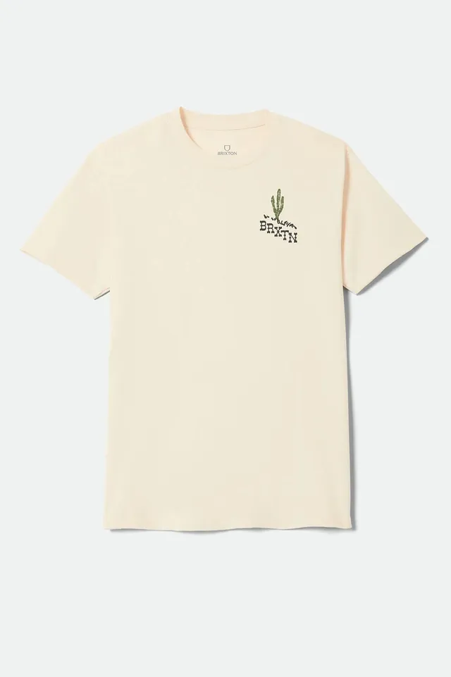 brixton-keslo-standard-t-shirt-cream-baumwolle image 1