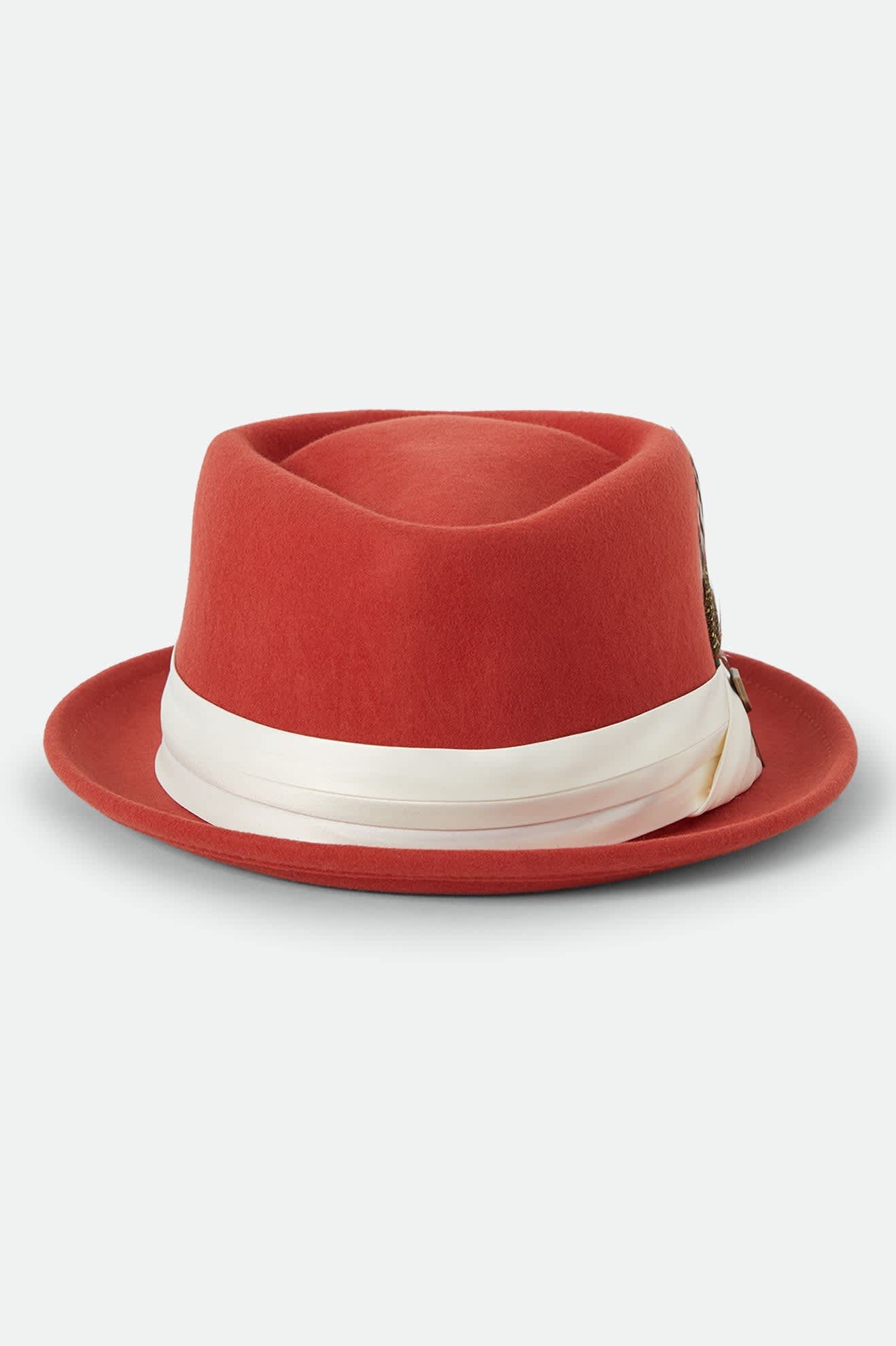 brixton-stout-pork-pie-red-earth-wax-paper-fedora-hut image 2