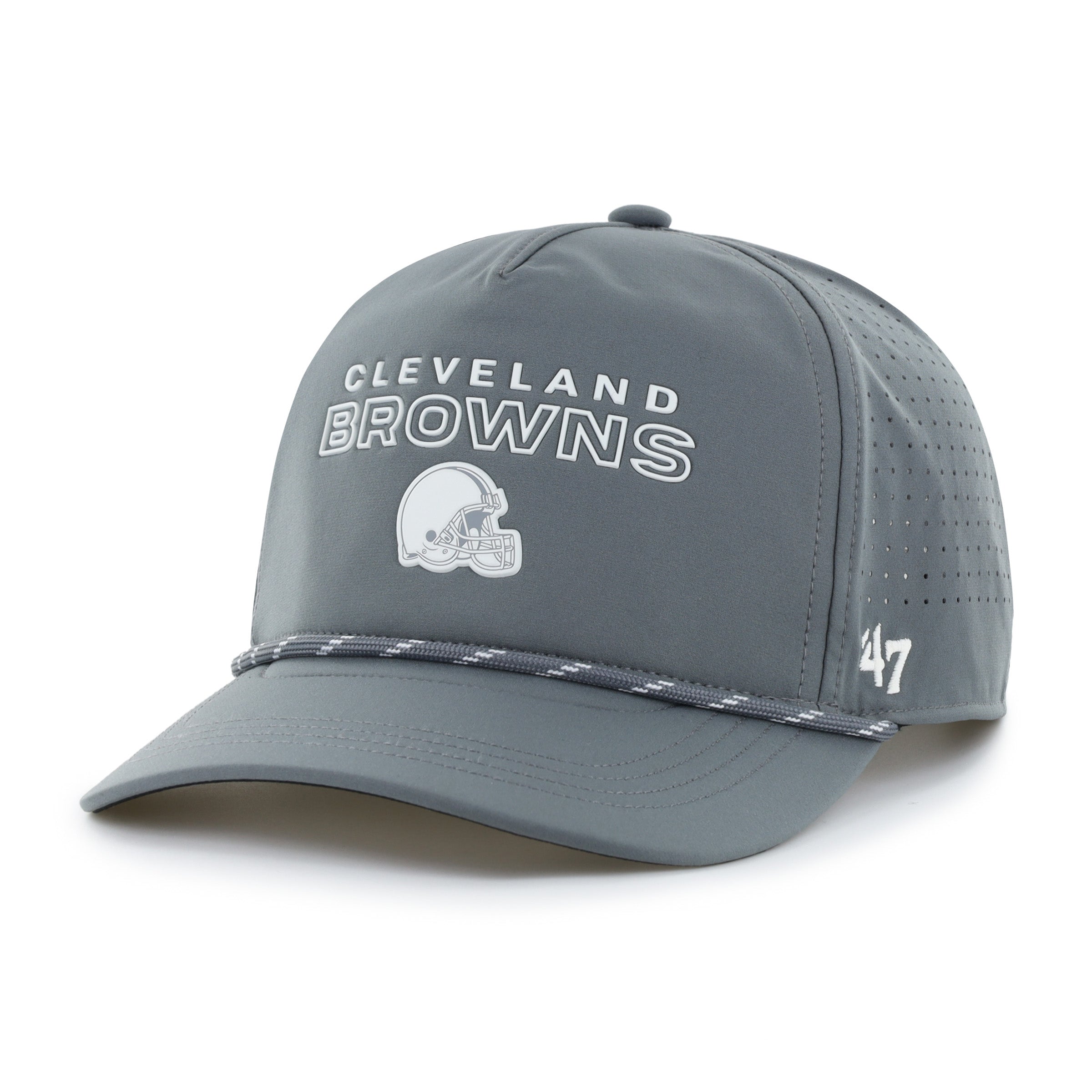 47-hitch-cleveland-browns-snapback-shadow-grey image 1