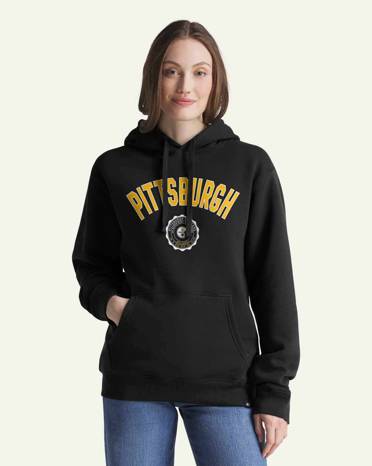 47-brand-headline-crew-steelers-crest-bend-hoodie-schwarz-herren image 3