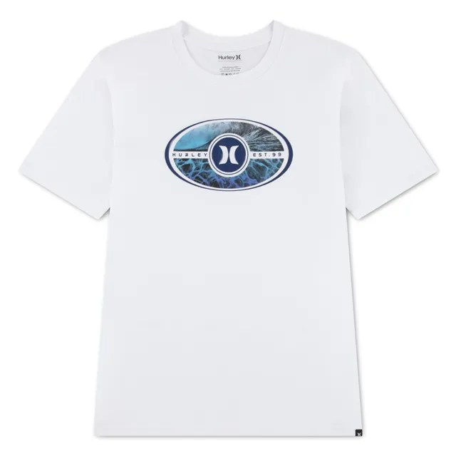 hurley-89133-grafik-t-shirt-jungen-gr-8-10-jahre-kurzarm image 1