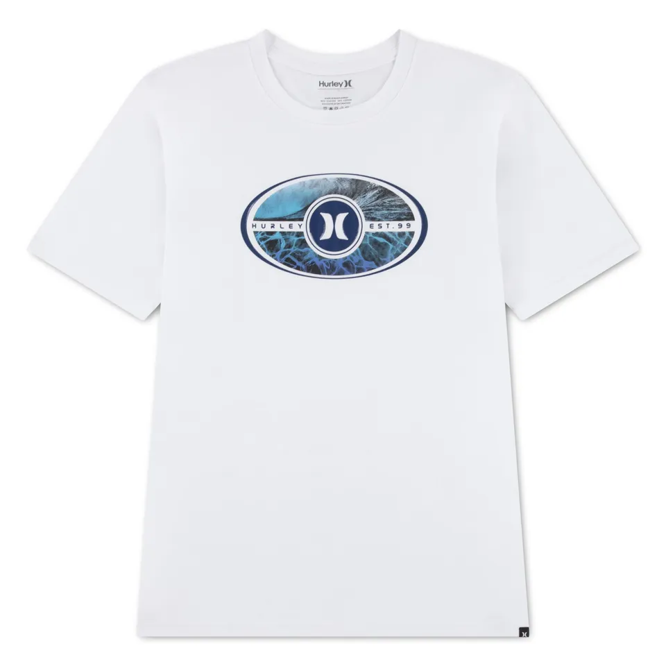 hurley-89133-grafik-t-shirt-jungen-gr-8-10-jahre-kurzarm image 1